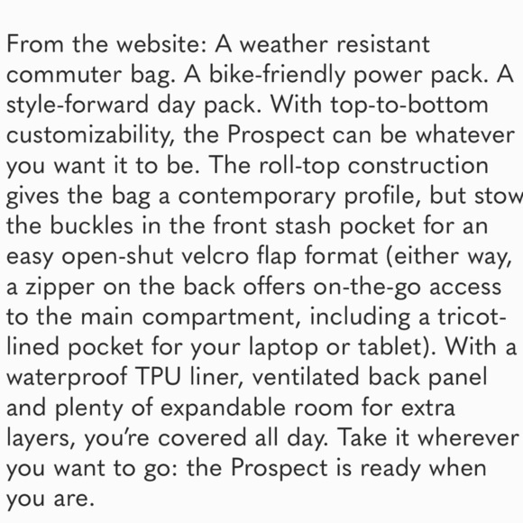 Timbuk2 Custom Prospect Laptop Backpack, Black, Blue, Yellow, 21โ H X 11โ W - Picture 16 of 16